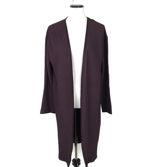 NWT St. John Sculpted Texture Knit Cardigan - Picture 1 of 7